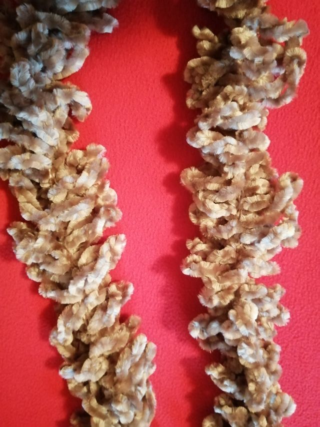 Foulard invierno. Anillas terciopelo