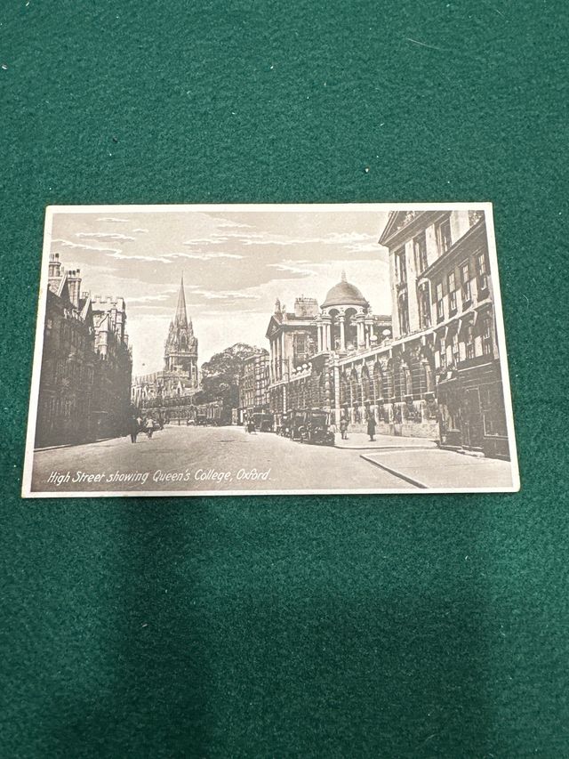 Antica Cartolina Oxford Anni ‘20