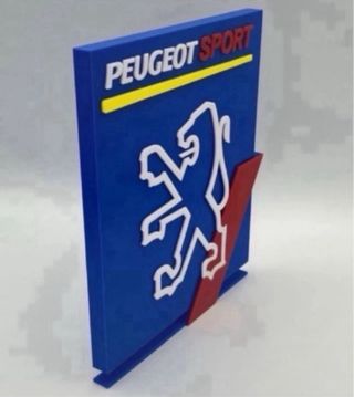 Cartel Peugeot sport 1992-1996 