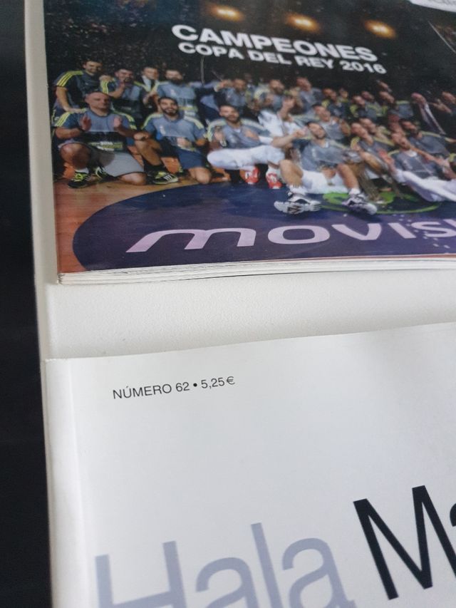 Revista Hala Madrid Fútbol Baloncesto