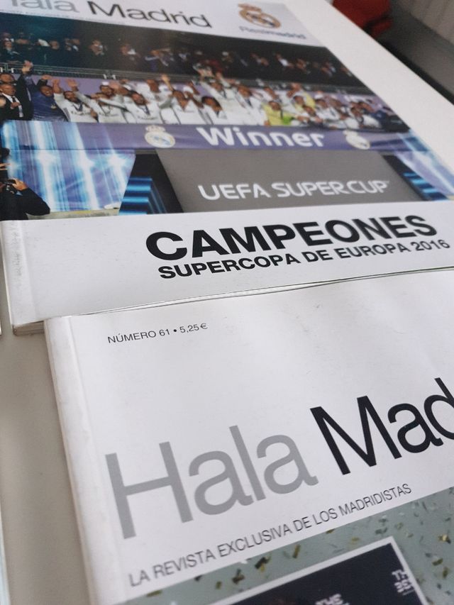 Revista Hala Madrid Fútbol Baloncesto