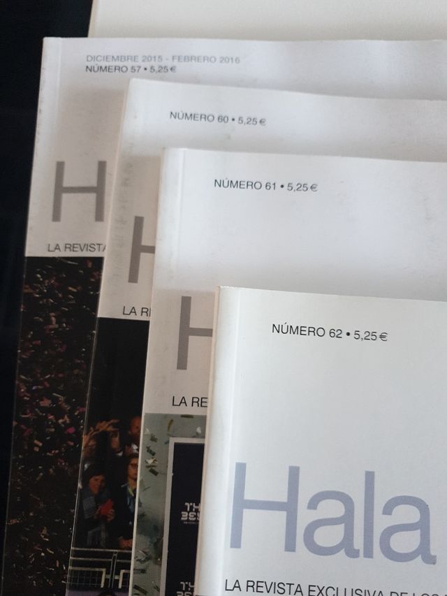 Revista Hala Madrid Fútbol Baloncesto