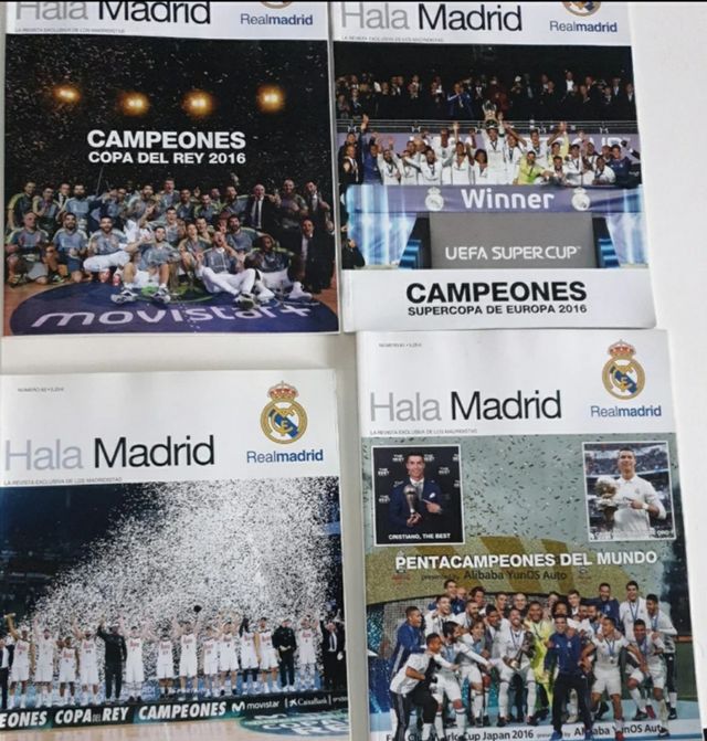 Revista Hala Madrid Fútbol Baloncesto