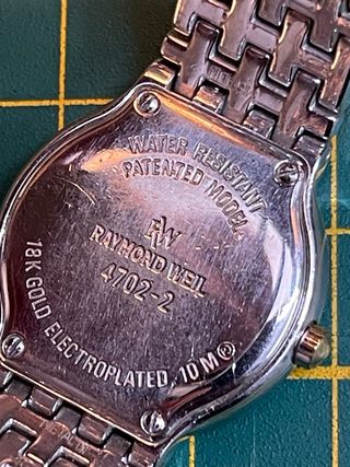 Reloj señora raymond weil 4702-2