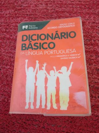 Dicionário básico língua portuguesa 15€