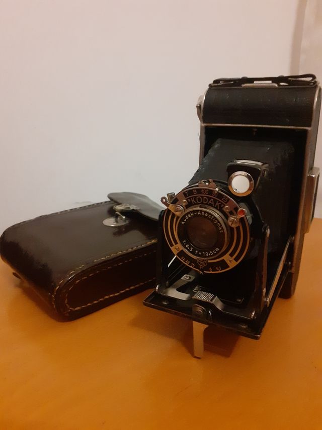 Fotocamera soffietto in ottime condizioni