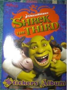 Set Album figurine movie cartoon Shrek 1-3 vintage