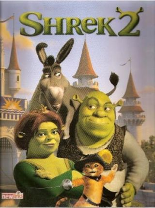 Set Album figurine movie cartoon Shrek 1-3 vintage