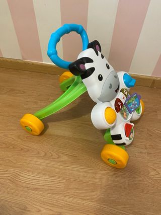 Fisher Price Cebra parlanchina con regalo lazo mot