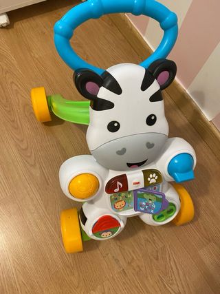 Fisher Price Cebra parlanchina con regalo lazo mot