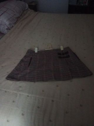 Falda corta Zara