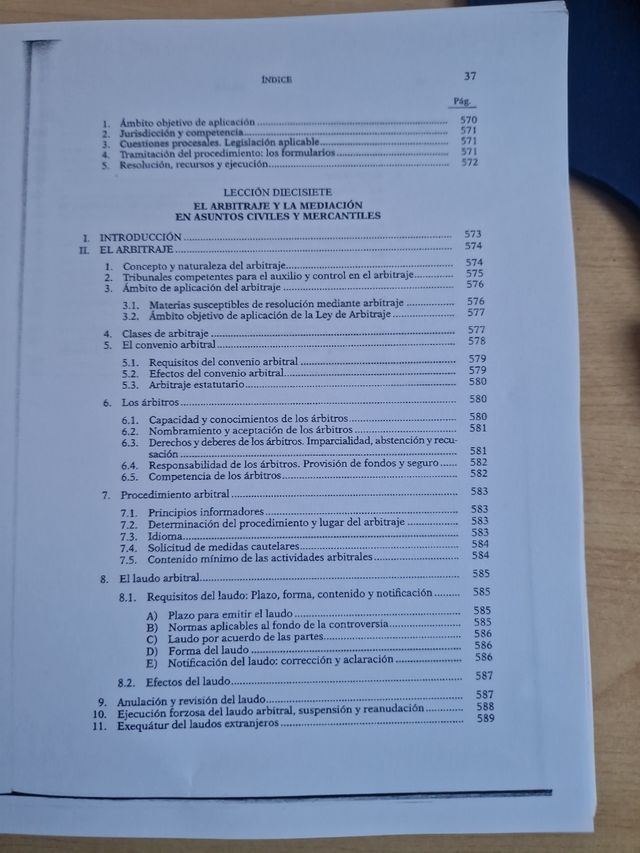 Derecho procesal civil manual