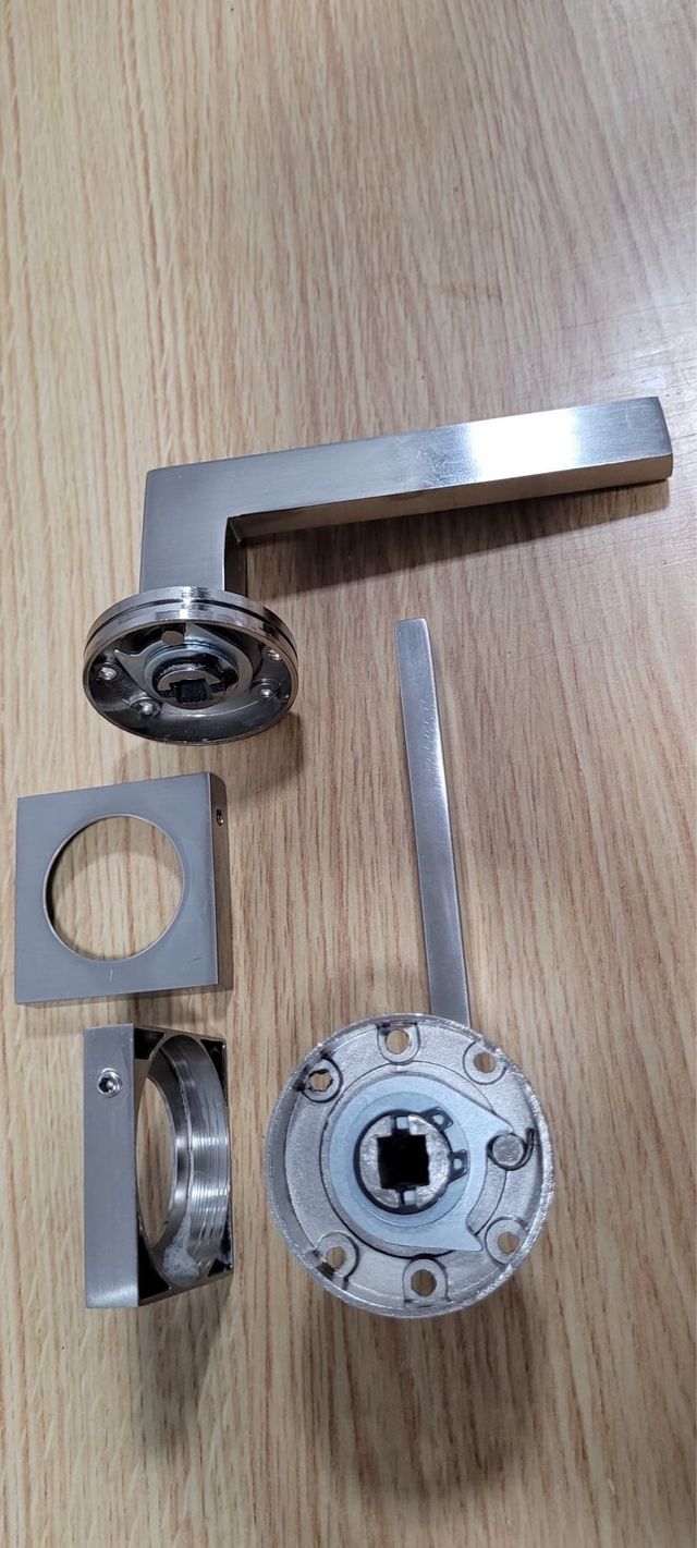 6 Manillas Aluminio Puertas