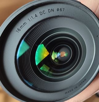 Fujifilm: Sigma 16 mm 1: 1,4.