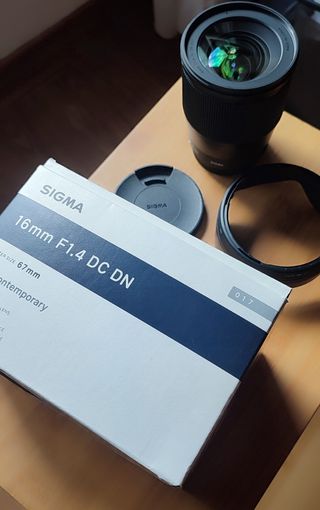 Fujifilm: Sigma 16 mm 1: 1,4.