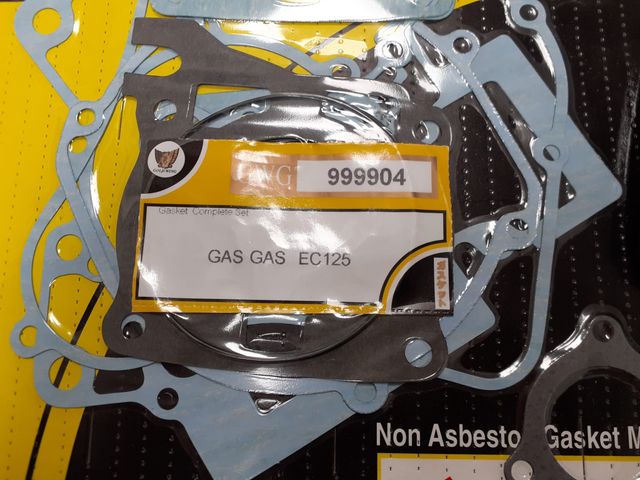 KIT JUNTAS Gas Gas EC125, años 2001 al 2014