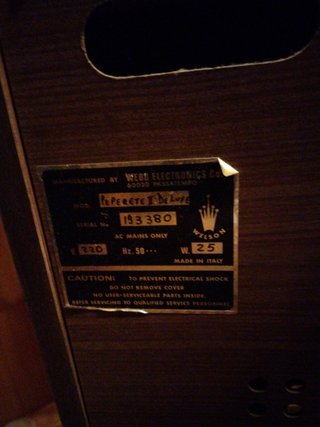 Órgano eléctrico Welson Vintage