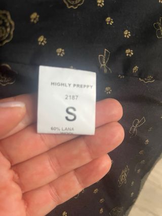 Abrigo holy preppy nuevo