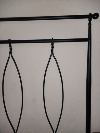 Cabecero forja negro