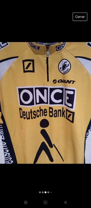 Maillot vintage ONCE 1998