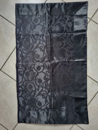 Completo lenzuola raso nero