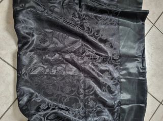 Completo lenzuola raso nero