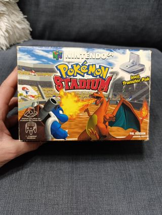 Pokemon stadium N64 + transfer pack