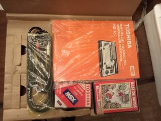 Ordenador msx toshiba