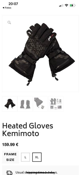 Guantes termicos KEMIMOTO