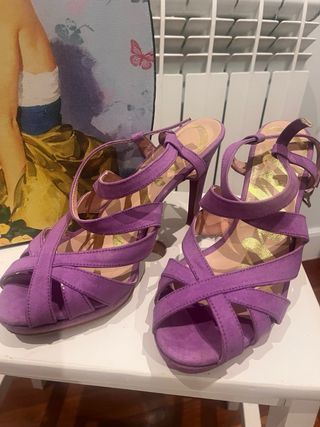 Sandalias de tacon para evento