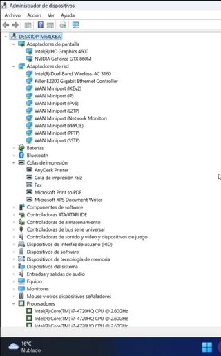 MSI i7 GTX 860 M con defectos