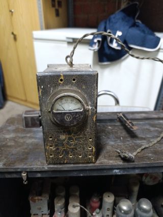 Radio antigua para restaurar