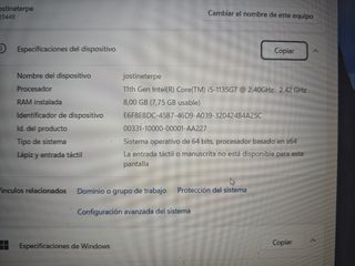  Portatil Medion ayoka S15449 I5 11°gen