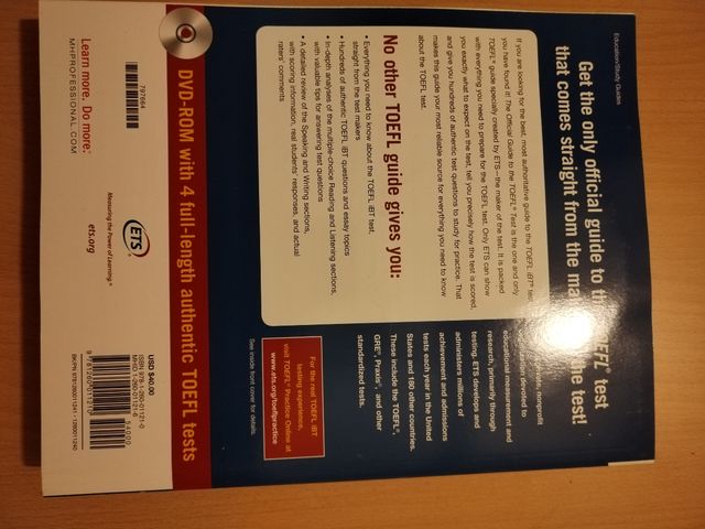 The Official Guide to the TOEFL Test with DVD-ROM, Fifth Edition