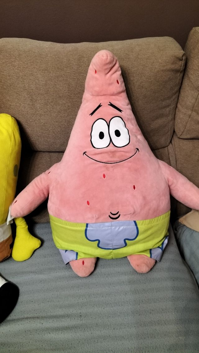 Peluches Bob esponja y patricio