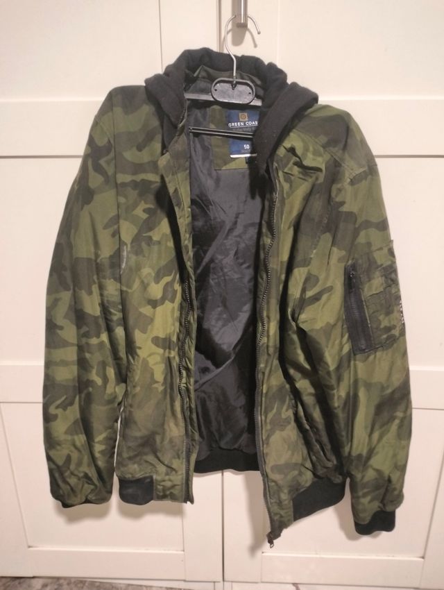 Cazadora bomber camuflaje