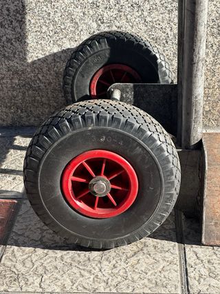 Carretilla de transporte.