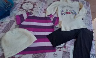 Set abbigliamento bambina tg 7 anni