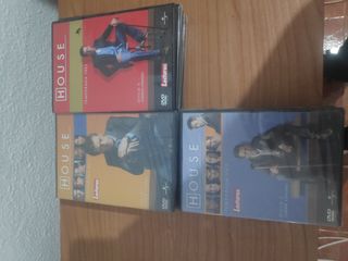 Dr HOUSE   temporadas 1 ,2 ,3 en DVD