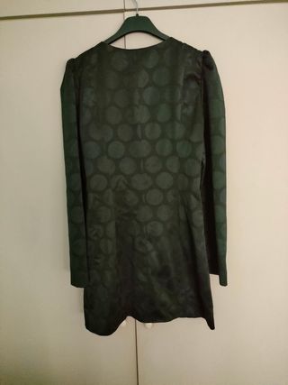 chaqueta de vestir de mujer negra