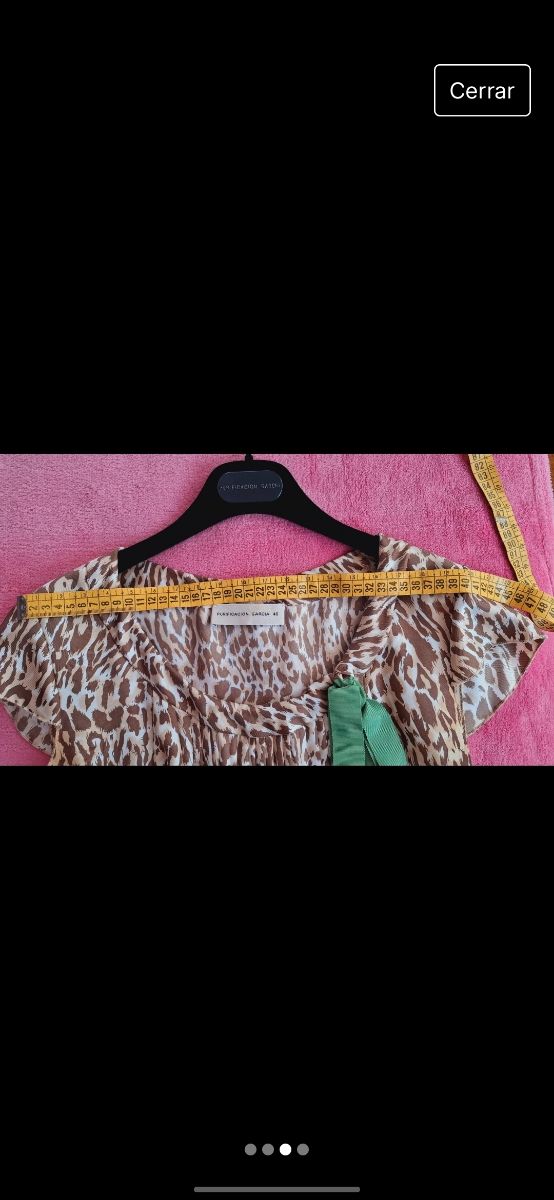 Blusa estampada de Purificación García