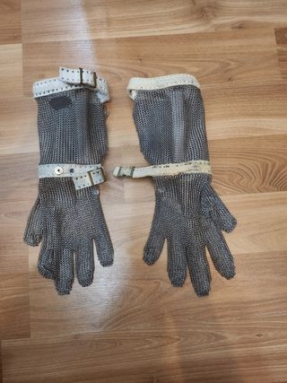 2 Guantes carnicero 