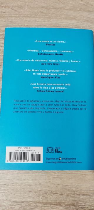 Libro bajo la misma estrella