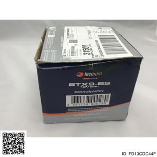 Batería YTX9-BS / BTX9-BS / PTX9-BS / DT FD13