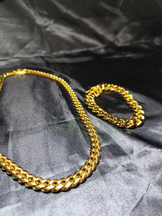 Cadena cubana 🔥🔥COMBO CADENA + PULSERA