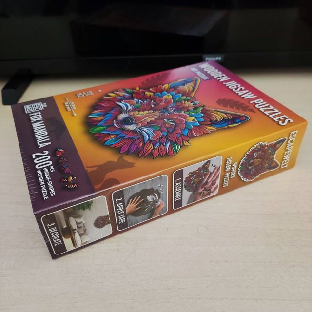 Puzzle de Madera Mandala Zorro
