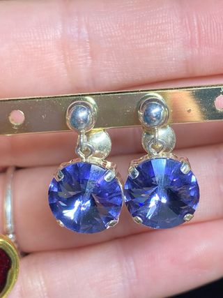 Lote vintage anillos + pendientes 