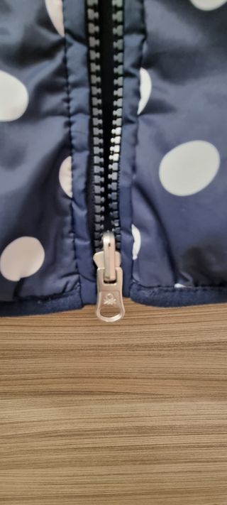 Piumino Benetton bambina double face