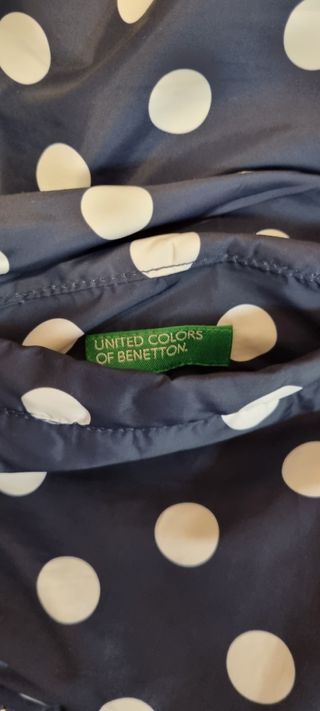 Piumino Benetton bambina double face