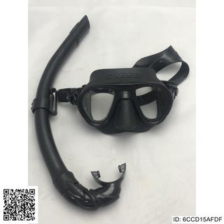 Kit Máscara y Tubo Snorkel Buceo Calibro 6CCD